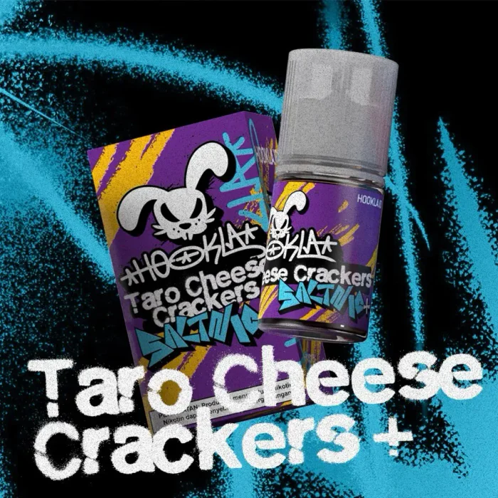 Liquid HOOKLA SALT - TARO CHEESE CRACKERS 30ml - Image 2