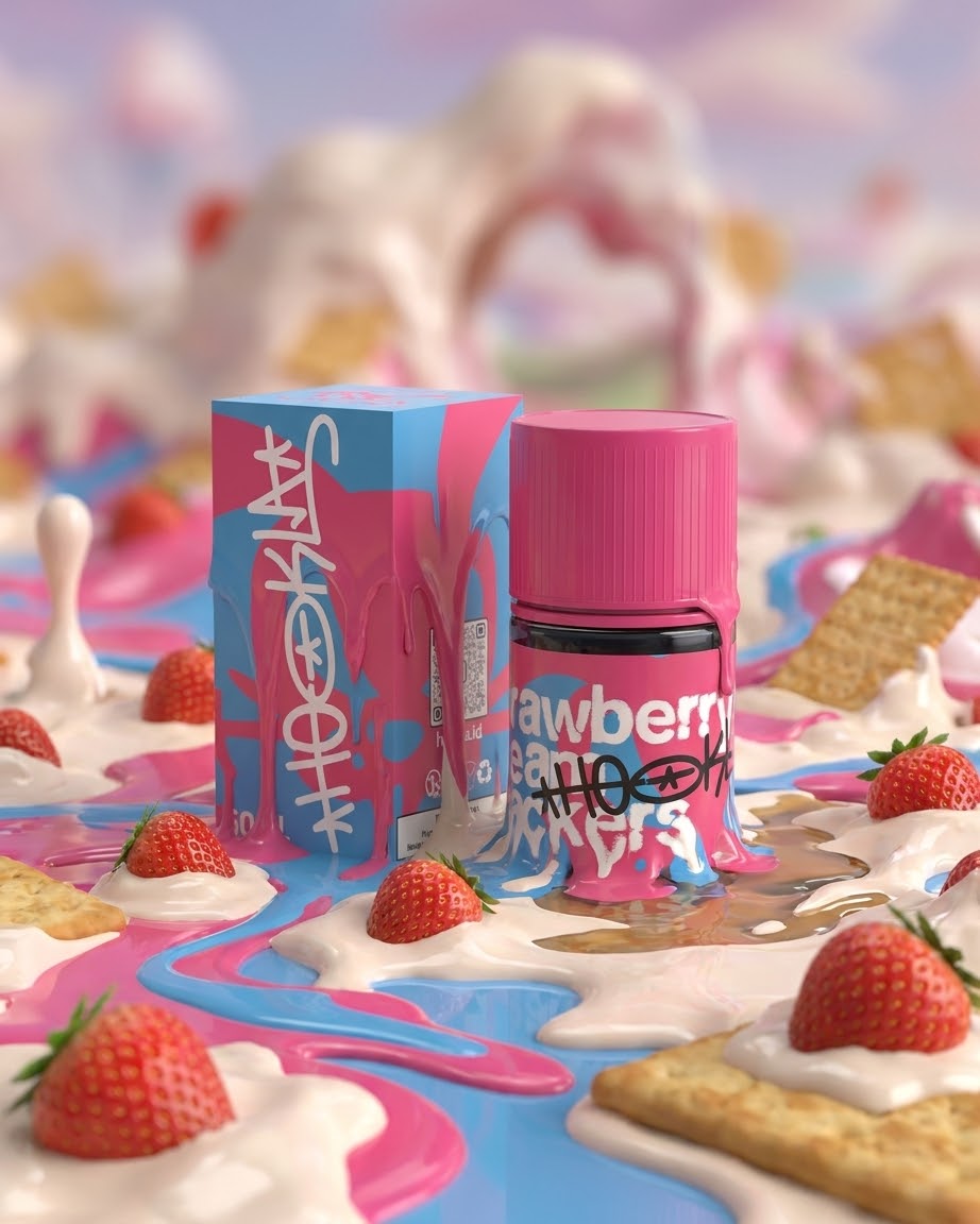 CK 2026 Liquid HOOKLA FB - STRAWBERRY CREAM CRACKERS